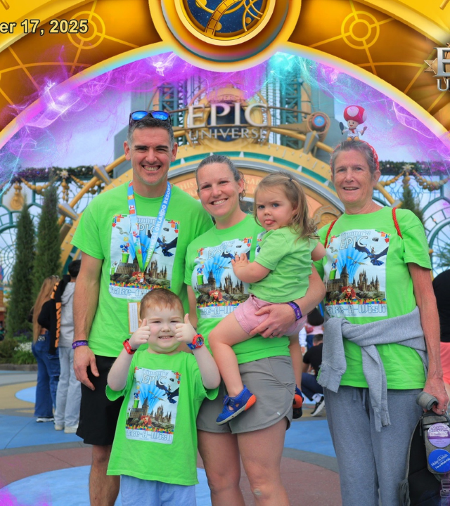 Wish family at Universal