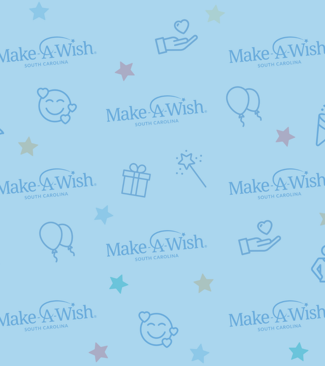 Make-A-Wish South Carolina Celebration Background Blue
