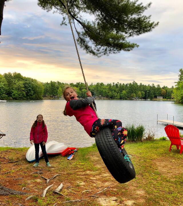Sylvi's wish to visit Maine and stay in a treehouse
