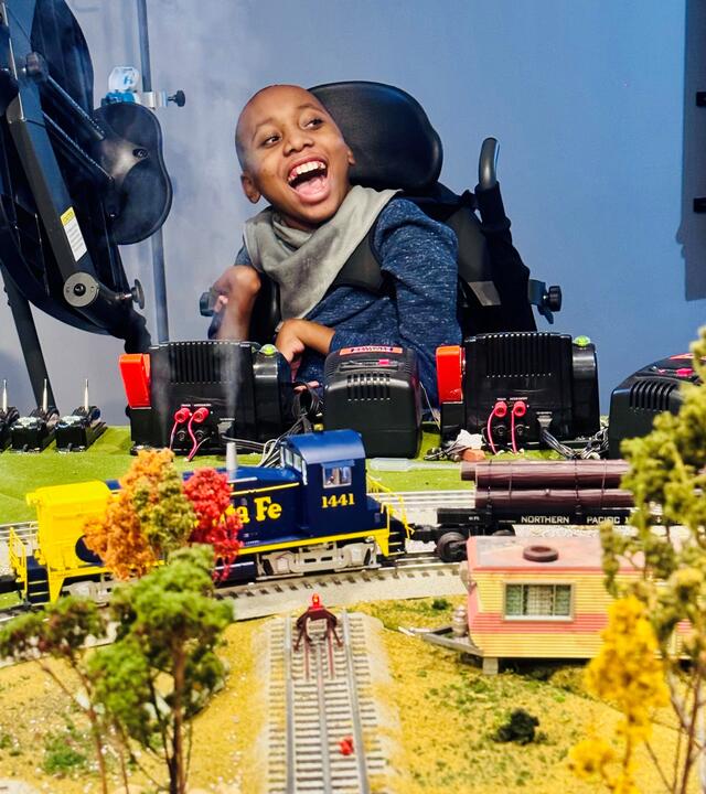 Jackson - I wish to have a train room