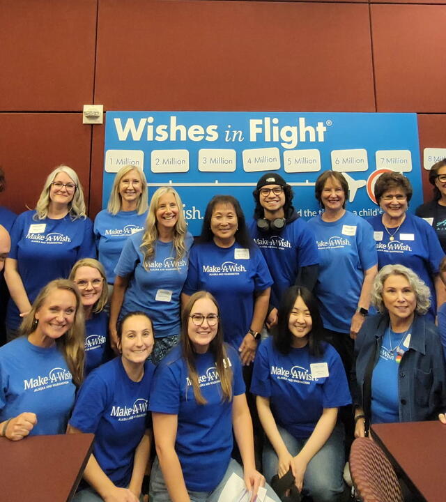 MAW & KOMO Staff at Wishes in Flight