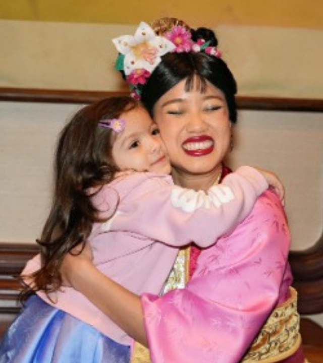 Syanna's wish to meet Disney princesses