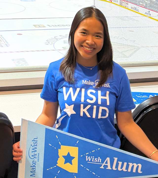 Volunteer of the Month, Jackie Nguyen, smiling