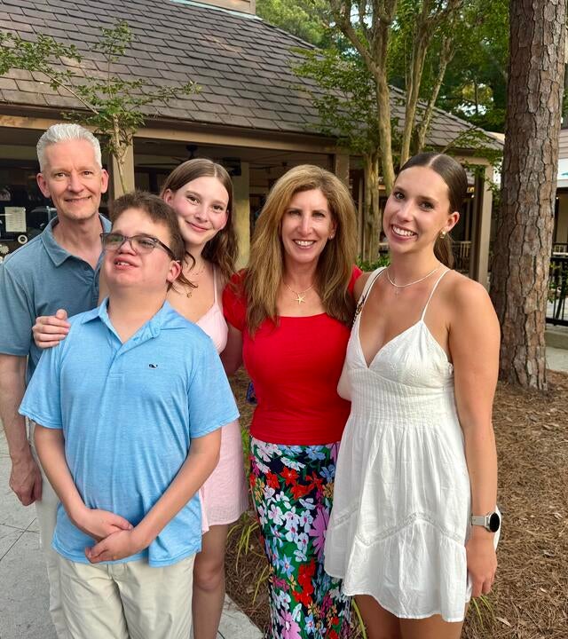 Wish Kid Liam and his family