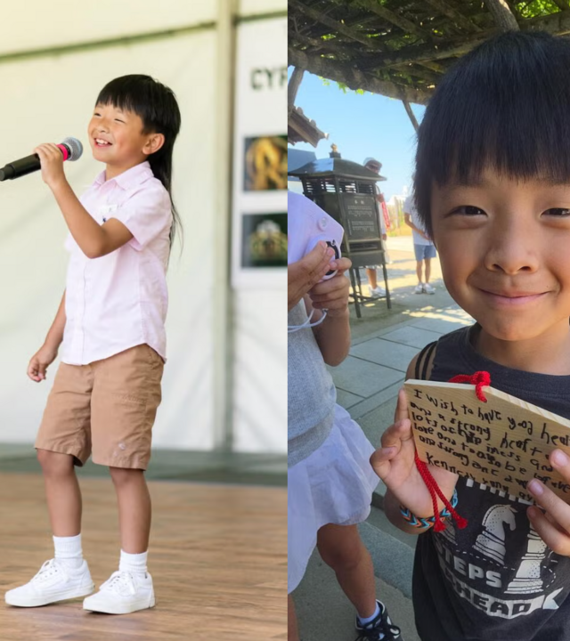 Wish kid Kennedy then and now