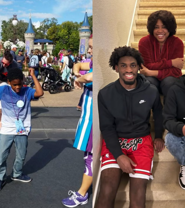 Wish kid Osa then and now