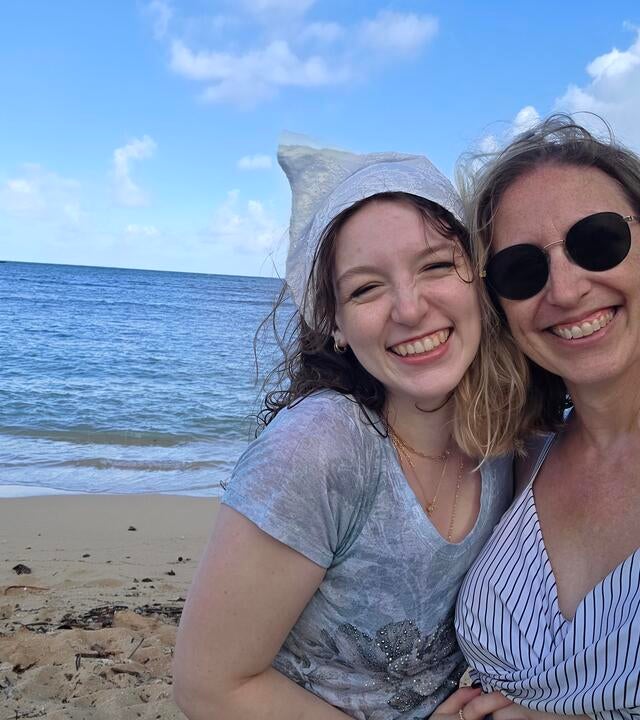 Makayla and her mom Becky