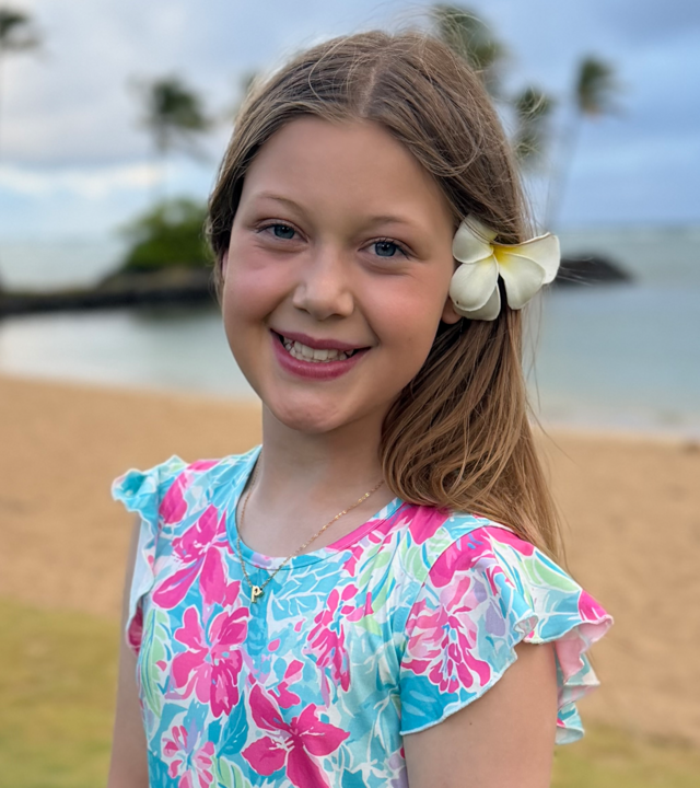 Kyleigh in Hawaii