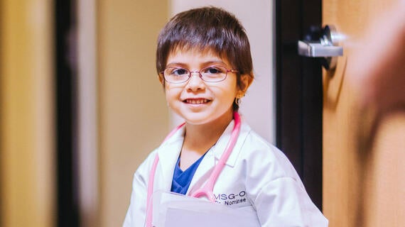 Nominee becomes a vet