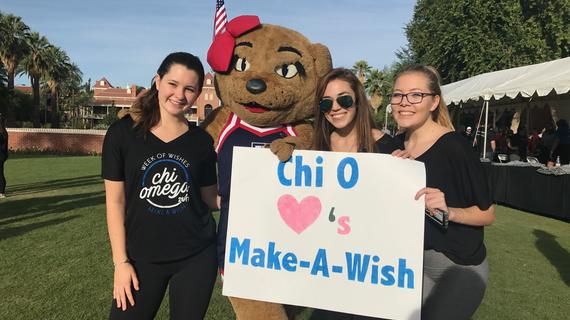Wishmakers on Campus Chi Omega University of Arizona