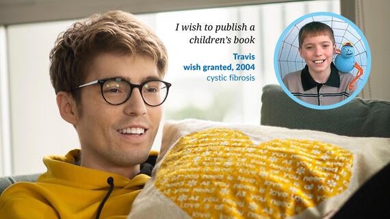 Wish kid Travis