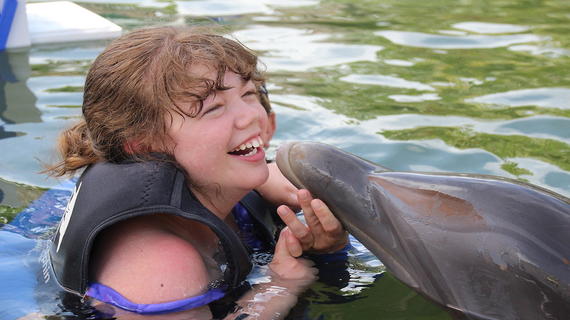 Aaron Elizabeth_I wish to swim with dolphins