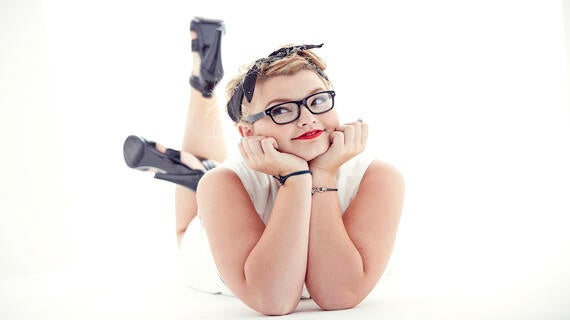 Alexa, I wish to be a pop star, at photoshoot