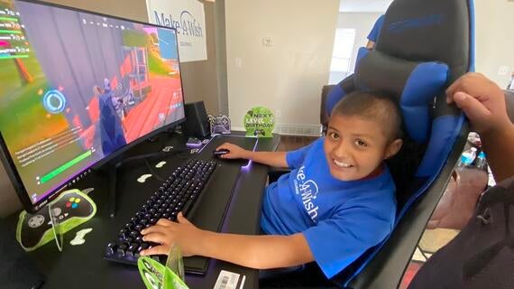 Wish kid Christian