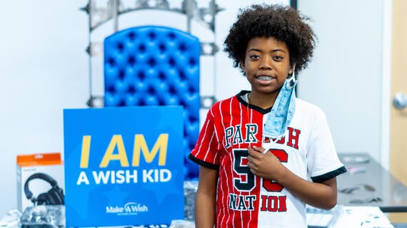 Wish kid Coleman
