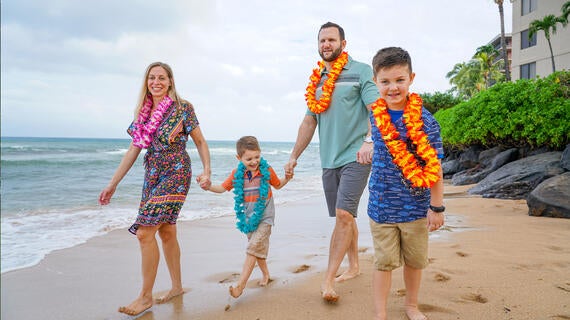 Jack's wish to go to Hawaii.