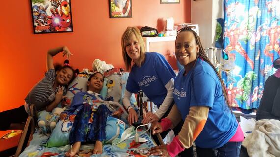 Our volunteers make wishes come true