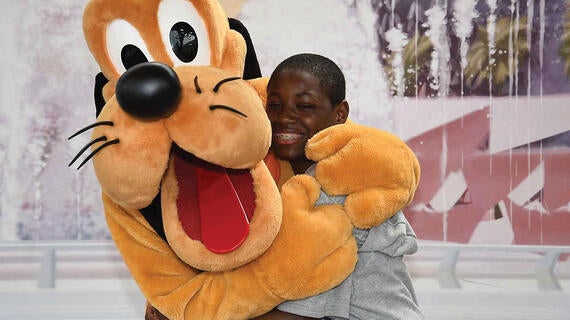 Michael meets Pluto.