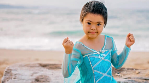 Wish kid Paige