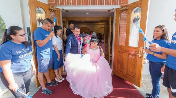 Sharlin's wish for a quinceanera