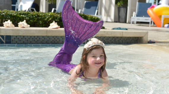 Dakota wishes to be a mermaid