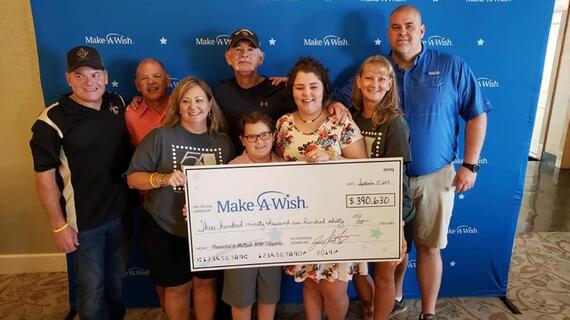 Adrian, Elizabeth, and Lourdes Wish- Make-A-Wish Texas Gulf Coast