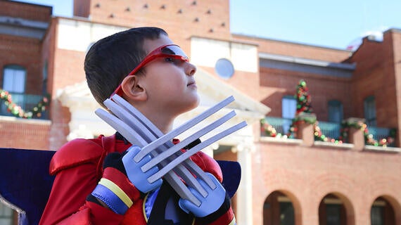 aiden, I wish to be a superhero, as superhero