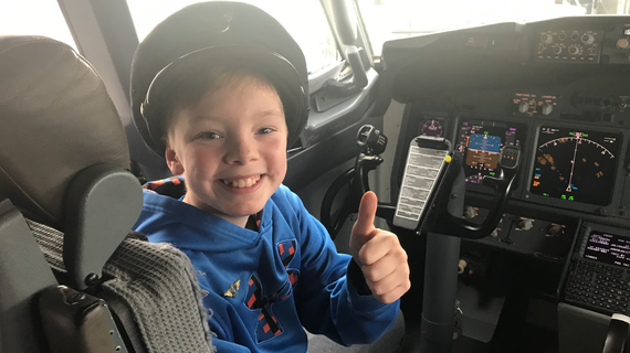 Sam, 11, cancer