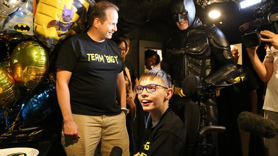 Tyler, I wish to have a Batcave, In Batcave