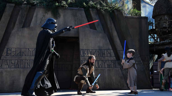 Arlo at Wish to Make Light saber