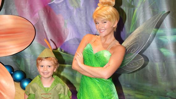 Ayden as Peter Pan & Tinker Bell