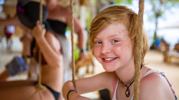 Catherine enjoyed time with her family during her wish