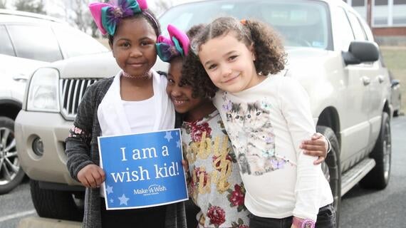 Kamiah celebrated her wish with her best friends