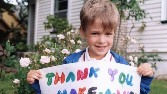 Sam, our first wish kid