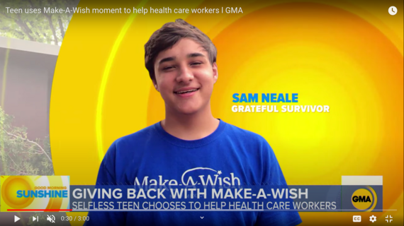 Sam on GMA