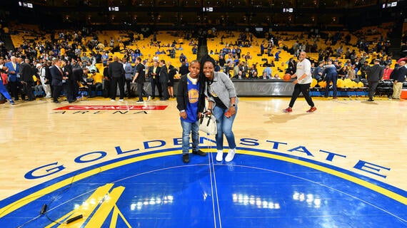 kayden in the NBA Finals