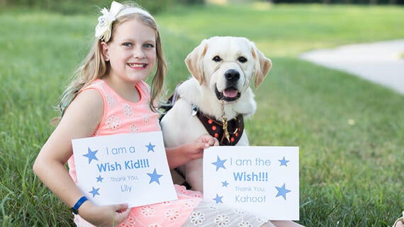 Wish kid Lily