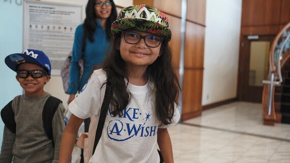 Wish kid Maria