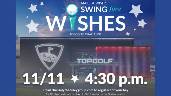 Topgolf Swing Fore Wishes Make-A-Wish Mid-South
