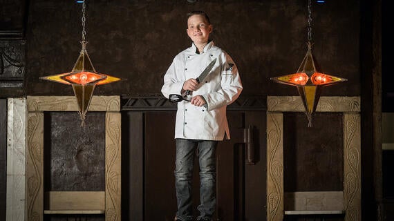 Wish kid Colton