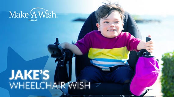 Jake's wheelchair wish