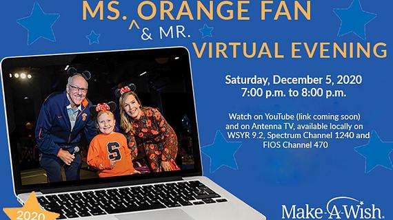 Ms. Orange Fan 2020 A Virtual Evening