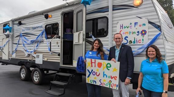 Trusted Choice IIANC, Sadie's Wish to have a camper