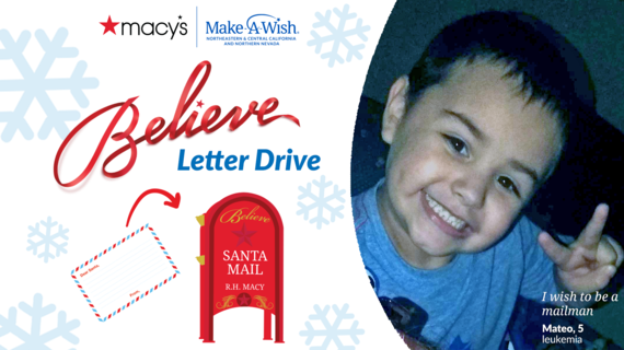 Mateo's Letter Drive in Stockton