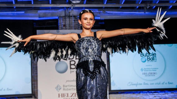 Fashion piece from 2019 Bubble Ball event