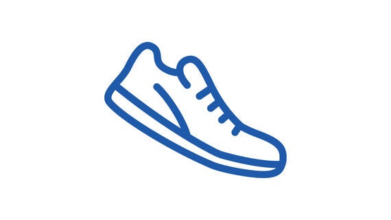 Running shoe icon