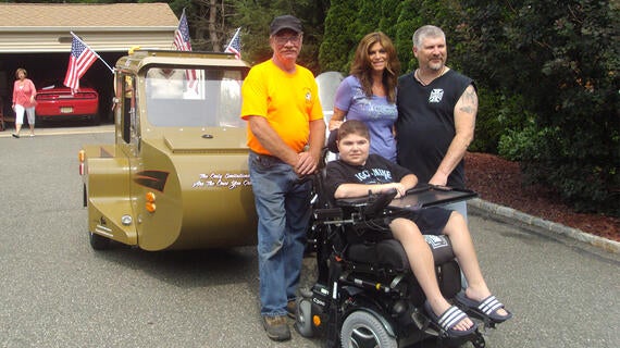 Nicolas' wish for a sidecar
