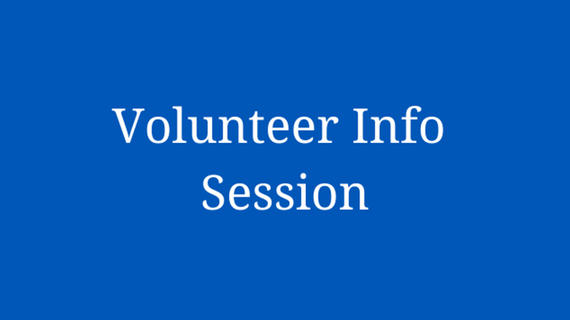volunteer info session text