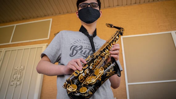 jon's saxophone wish