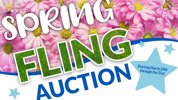 Spring Fling Auction-- Starting March 24th  through the 31st